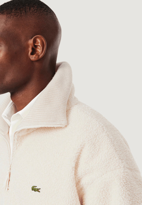 Lacoste Felpa con zip Felpa senza cappuccio LACOSTE SH5500 - 00 5 A25-LACOSTESH5500-XFJ-5 - Francavilla Moda